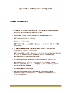 Lista de Documentos